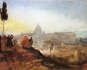 St. Peter's from the south - 约瑟夫·玛罗德·威廉·透纳